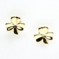 Small Shamrock Stud Earrings
